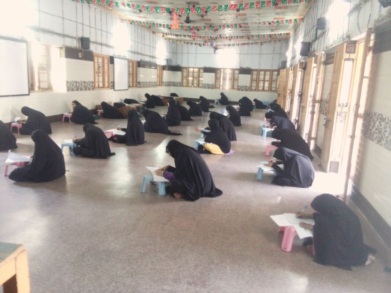 Students at Jamia Fatimatuz Zohra